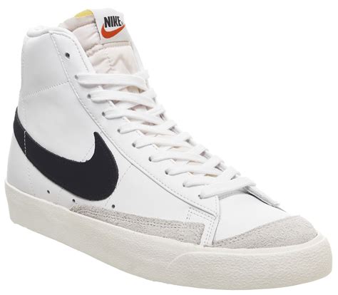 black and white Nike blazers